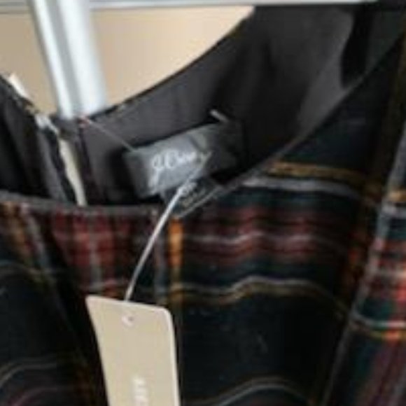 J Crew Stewart Tartan top - Picture 5 of 8